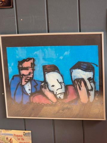Herman Brood Zeefdruk in Lijst beschikbaar voor biedingen