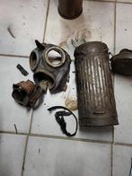 Gasmasker bus met resten Gasmasker, Verzamelen, Ophalen of Verzenden, Duitsland, Overige typen