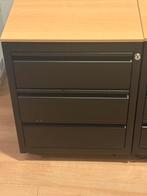 Set van ladeblokken met houtkleur blad, Ophalen, 50 tot 100 cm, 3 of 4 laden, Minder dan 100 cm