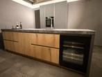 Nieuwe keuken met eiland met Dektron blad en kastenwand., Huis en Inrichting, Ophalen, Overige typen, Nieuw, Met kookeiland