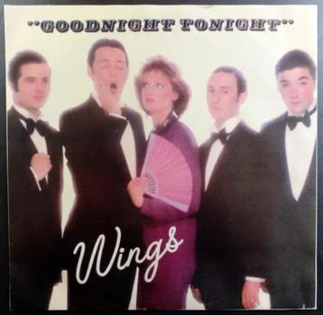 Vinyl single Wings - Goodnight tonight - € 2,00 beschikbaar voor biedingen
