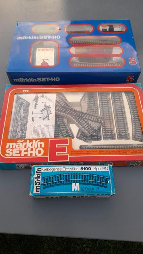 Märklin Marklin compleet set startset HO set E 5100 in doos, Hobby en Vrije tijd, Modeltreinen | H0, Zo goed als nieuw, Treinset