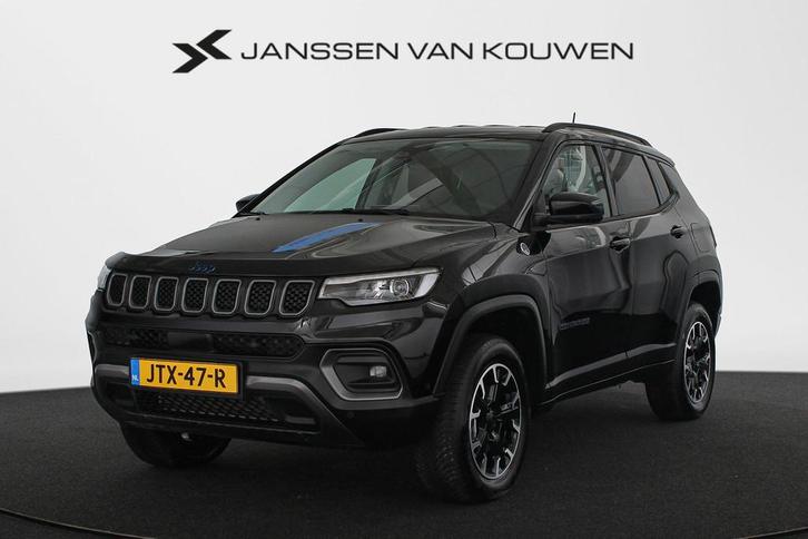 Jeep Compass 4xe 240 Plug-in Hybrid Electric Trailhawk SOH 9, Auto's, Jeep, Bedrijf, Te koop, Compass, 4x4, ABS, Achteruitrijcamera