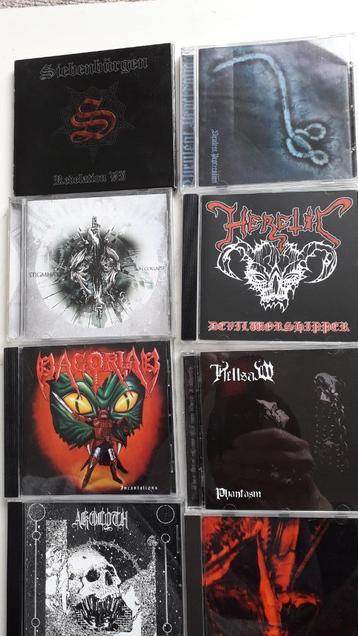 32 CD"S (black, death) metal