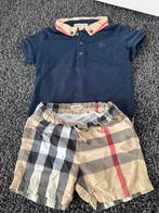 Jongens burberry set, Kinderen en Baby's, Babykleding | Maat 80, Ophalen of Verzenden, Gebruikt, Jongetje
