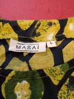 Masai Jurk - Maat 42/44 (L) - Groen/Zwart, Kleding | Dames, Maat 42/44 (L), Ophalen of Verzenden, Zo goed als nieuw, Masai