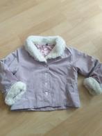 paarse H&M jasje met bont, maat 116, Ophalen of Verzenden, Zo goed als nieuw, Meisje, Jas