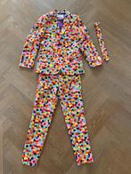 OppoSuits Confetti pak carnaval jongen maat 146 - 152, Ophalen of Verzenden, Zo goed als nieuw, 146 t/m 152, Jongen