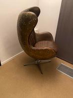 Unieke Egg chair ( Messing )., Huis en Inrichting, Fauteuils, Ophalen of Verzenden, Metaal, Zo goed als nieuw