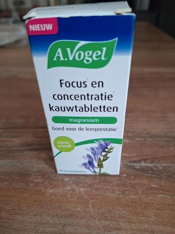focus en concentratie kauwtabletten beschikbaar voor biedingen
