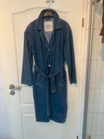H&M lange denim jas maat L, H&M, Blauw, Maat 42/44 (L), Nieuw