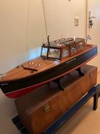 Scheepsmodel Watertaxi Hotel New York HNY 4 Rc , verlichting, Ophalen, Gebruikt, Motorboot, Schaalmodel