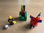 Lego 60000 en 60001 Brandweer motor en commandant, Ophalen of Verzenden, Zo goed als nieuw, Complete set, Lego