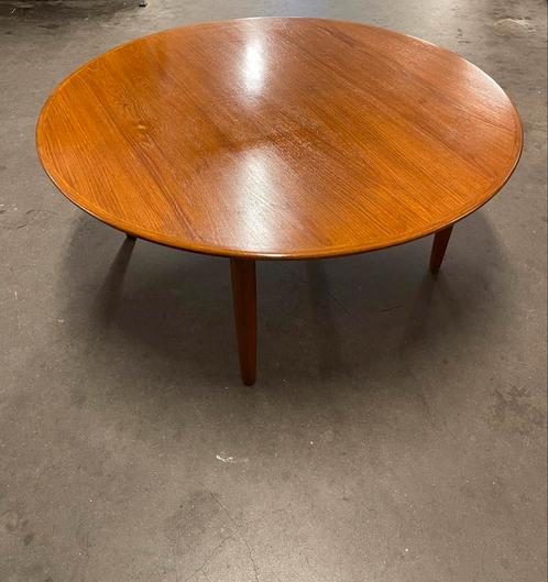 Vintage teak salontafel - Skovmand & Andersen - Denemarken., Huis en Inrichting, Tafels | Salontafels, Zo goed als nieuw, Minder dan 50 cm