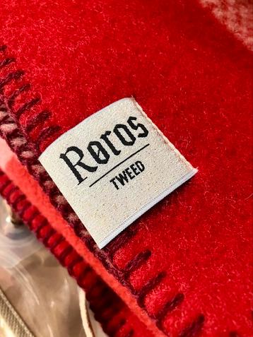 Roros Tweed | Plaid Deken | 100% Wol | Mikkel Red Trow beschikbaar voor biedingen