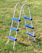 Zwembadtrapje (demontabel) en schepnet, Tuin en Terras, Zwembad-toebehoren, Ophalen, Gebruikt