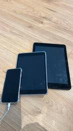 Apple iPhone 6S, iPad mini 2, iPad air 1, Computers en Software, Apple iPads, Gebruikt, Apple iPad, Wit, 8 inch