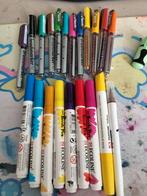 Karin en ecoline water markers, Ophalen of Verzenden, Zo goed als nieuw, Potlood of Stift