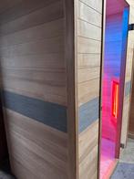 COMBI SAUNA INFRAROOD MET OPGIETKACHEL GRATIS BEZORGD! 🚚, Sport en Fitness, Sauna, ., Fins of Traditioneel, Complete sauna, Ophalen of Verzenden