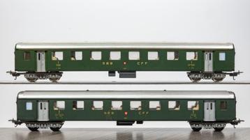 LIMA: set van 2 SBB-CFF 1x2e-6601+ 1x 1e-2501 rijtuigen*H0* beschikbaar voor biedingen