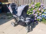 Topmark Riley duowagen incl. baby inzet en regenhoes, Ophalen, Gebruikt, Overige merken, Duowagen