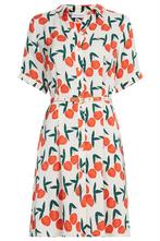 Fabienne Chapot vrolijke blousejurk maat L, Wit, Maat 42/44 (L), Ophalen of Verzenden, Zo goed als nieuw