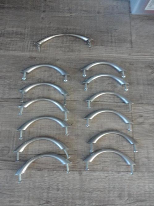 12 IKEA KEUKEN KAST HANDGREPEN + 1 GROTE, Huis en Inrichting, Keuken | Keukenelementen, Gebruikt, Minder dan 100 cm, Ophalen of Verzenden