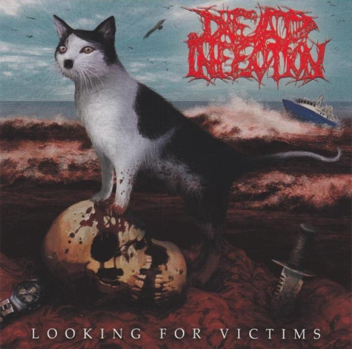 Dead Infection / Parricide ‎–  splitt 7 inch   Grindcore new, Cd's en Dvd's, Vinyl | Hardrock en Metal, Nieuw in verpakking, Ophalen of Verzenden