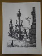 In offset gereproduceerd: 12 x Parijs geëtst door J.P.Vroom, Antiek en Kunst, Kunst | Litho's en Zeefdrukken, Ophalen of Verzenden