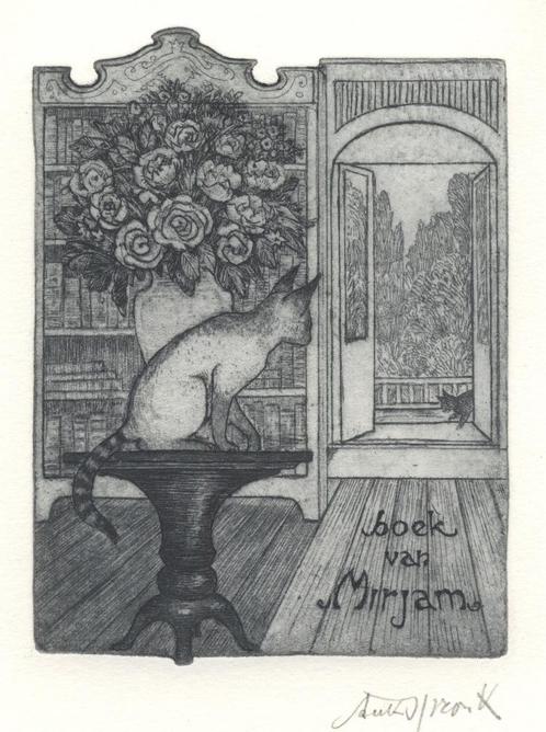 Ex Libris van diverse kunstenaars uit Nederland (Deel 2), Antiek en Kunst, Kunst | Etsen en Gravures, Verzenden