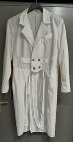 witte slipjas - mt 54, Maat 52/54 (L), Carnaval, Ophalen of Verzenden, Zo goed als nieuw