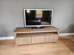 Robuust houten tv kast, zonder televisie., Ophalen, Gebruikt, 25 tot 50 cm, Minder dan 100 cm