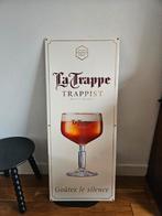La Trappe emaille franstalig, Verzamelen, Biermerken, Ophalen, Zo goed als nieuw, Reclamebord, Plaat of Schild, La Trappe