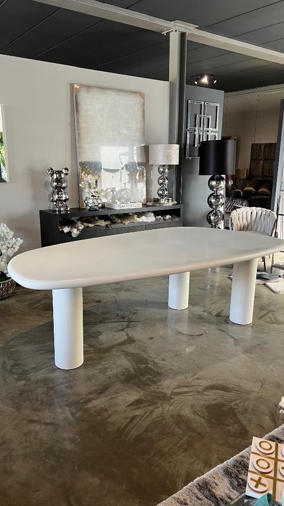 Richmond Bloomstone - eettafel, Huis en Inrichting, Tafels | Eettafels, Nieuw, Vijf personen of meer, Overige vormen, Overige materialen