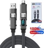3 in 1 USB Retractable Cable with Type C, Lightening, Delock, Verzenden, Nieuw, Info@delock.de