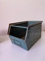Vintage Metalen Stapelbak Industrieel, Ophalen of Verzenden