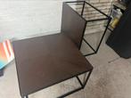 Salontafel 2x 60x60cm visgraat, Huis en Inrichting, Ophalen, Zo goed als nieuw, 50 tot 100 cm, Minder dan 50 cm