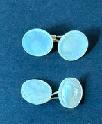 Eenvoudige parelmoer nanchetknopen, Sieraden, Tassen en Uiterlijk, Manchetknopen, Ophalen of Verzenden, Gebruikt, Overige materialen