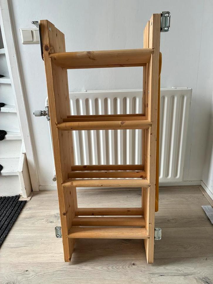 Houten Vlizotrap - 16 Tredes - Opvouwbaar, Doe-het-zelf en Verbouw, Ladders en Trappen, Gebruikt, Trap, 2 tot 4 meter, Opvouwbaar of Inschuifbaar