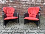 2 Leolux Excalibur fauteuils, Huis en Inrichting, Leolux, 75 tot 100 cm, 75 tot 100 cm, Zo goed als nieuw