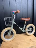 Veloretti Loopfiets Olijfgroen met Mandje, Kinderen en Baby's, Speelgoed | Buiten | Voertuigen en Loopfietsen, Ophalen, Zo goed als nieuw