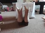 Beige Cowboy Laarzen -CottonClub maat 37, Beige, Lage of Enkellaarzen, Ophalen of Verzenden, Onbekend