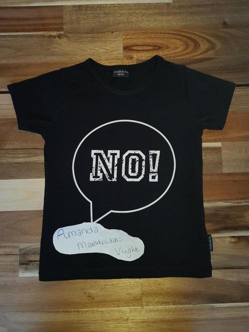Super Stoer! Lucky no.7 t-shirt maat 98 - 104, Kinderen en Baby's, Kinderkleding | Maat 98, Zo goed als nieuw, Jongen, Shirt of Longsleeve