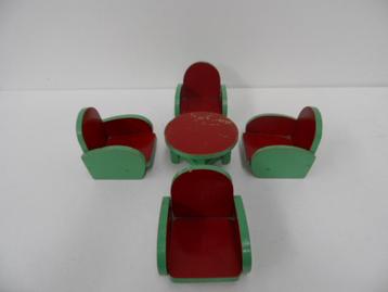 art deco miniatuur zithoek beschikbaar voor biedingen