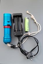 Back-up led duiklamp, Watersport en Boten, Duiken, Ophalen of Verzenden, Gebruikt, Duiklamp