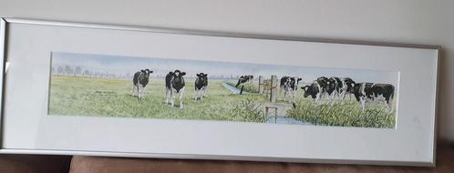 Litho Nieuwe Buren Wiebe van der Zee  Koeien, Antiek en Kunst, Kunst | Litho's en Zeefdrukken, Ophalen