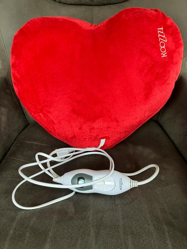 Hartvormig warmtekussen, Sport en Fitness, Boksen, Zo goed als nieuw, Overige, Ophalen of Verzenden