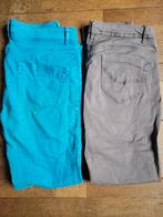 2 Didi broeken maat 42 - Pretty Different blauw bruin broek, Blauw, Maat 42/44 (L), Didi, Ophalen of Verzenden