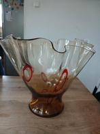 Zakdoek vaas murano stijl 28 hoog doorsnede 30, Ophalen