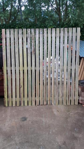 6 tuinschermen 180x180 geimpregneerd open schutting beschikbaar voor biedingen